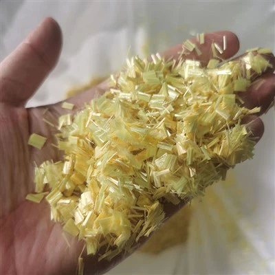 устойчивост на абразия Късо нарязани пара-арамидни влакна 6 мм